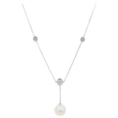 Pearl Sterling Silver Mauresque Necklace Natalie Barney