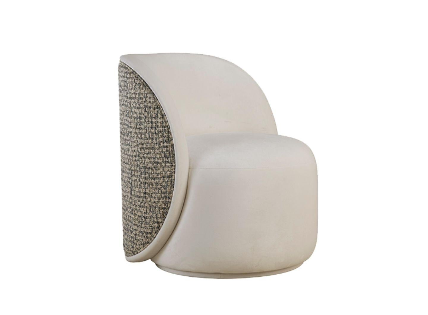 Fait main Fauteuil pivotant PEARL en vente