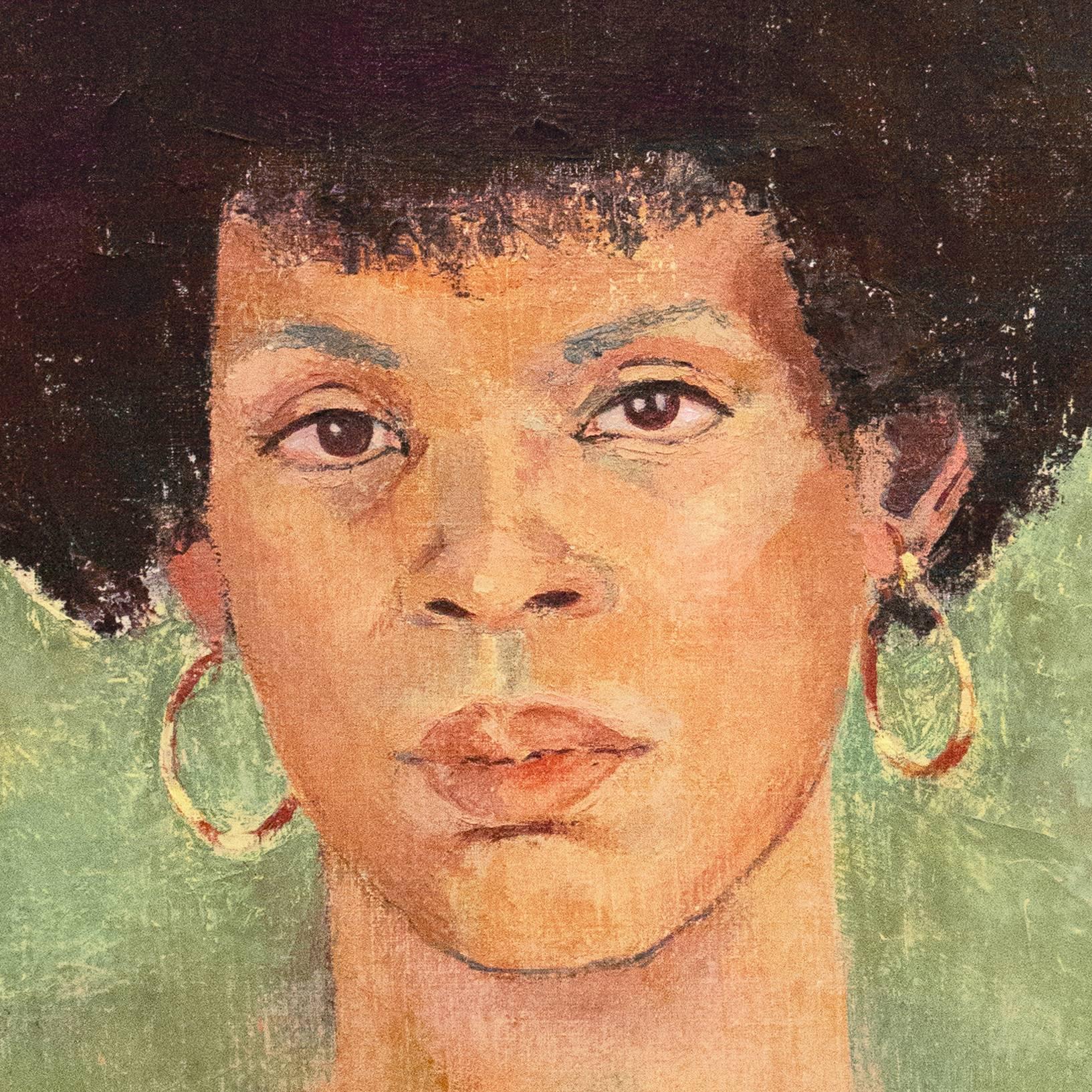 'Sheila Antoine with Afro', Sir John Cass, Otis Art Institute, California For Sale 1