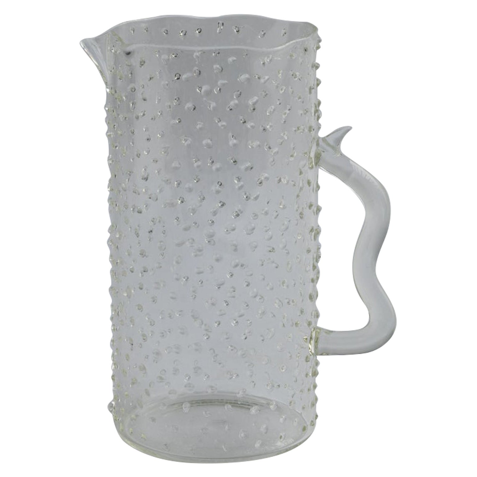 Caraffa trasparente con perle di Studionudo