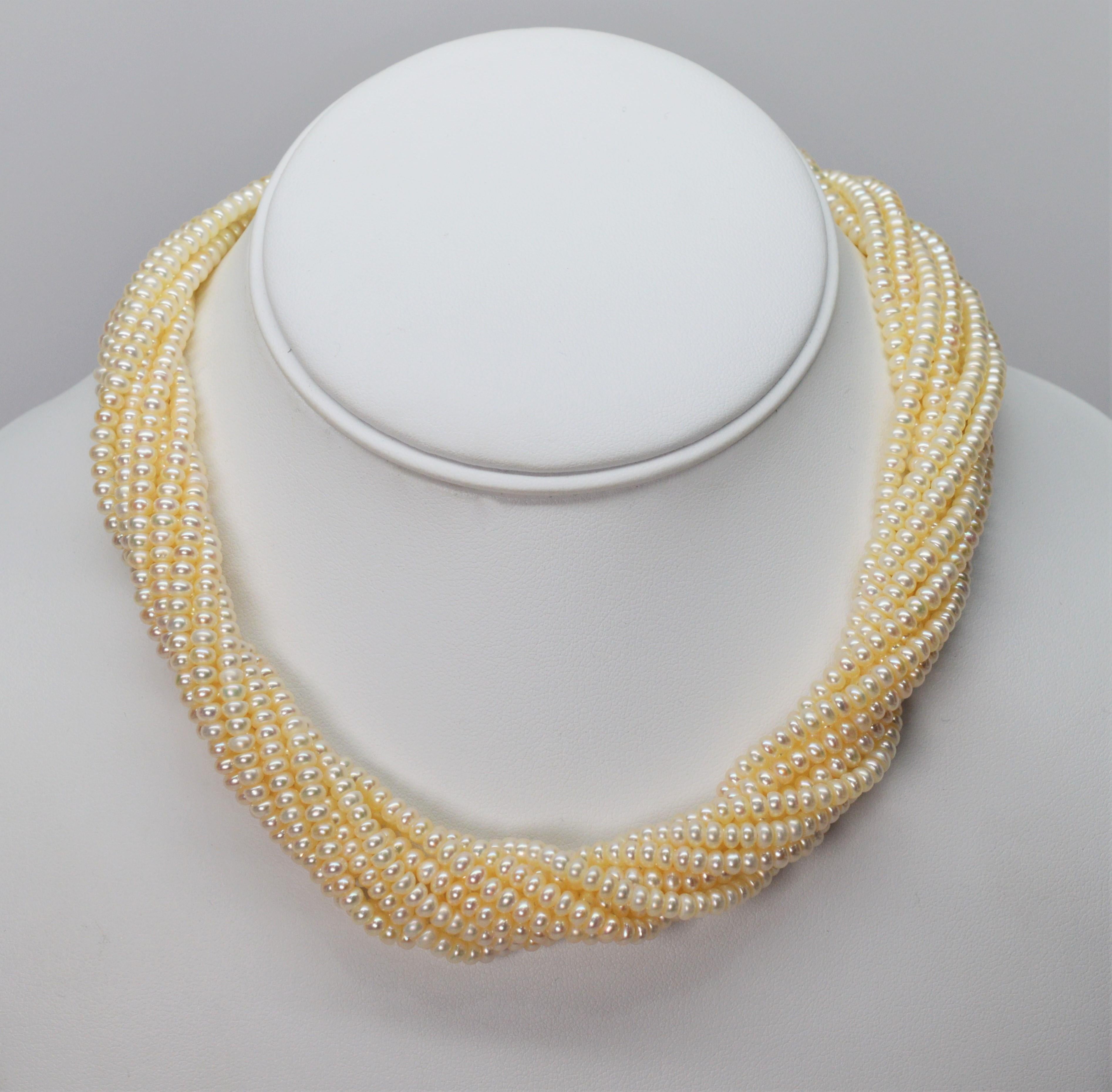 how to tie clasp on necklace