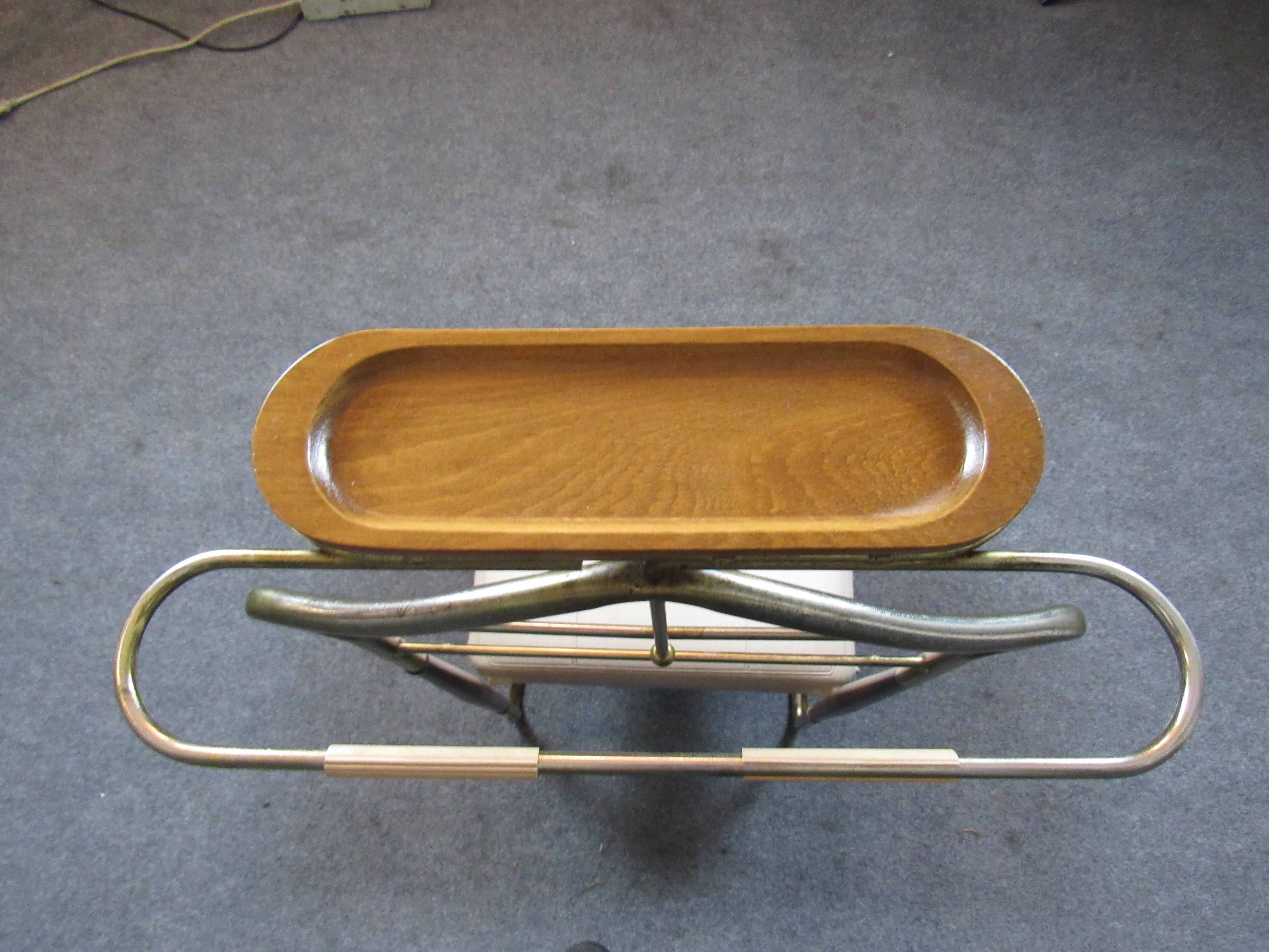 Butler's Chair „Val-O-Sitz“ aus Korbweide (20. Jahrhundert) im Angebot