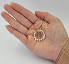 Pearl Wreath Brooch