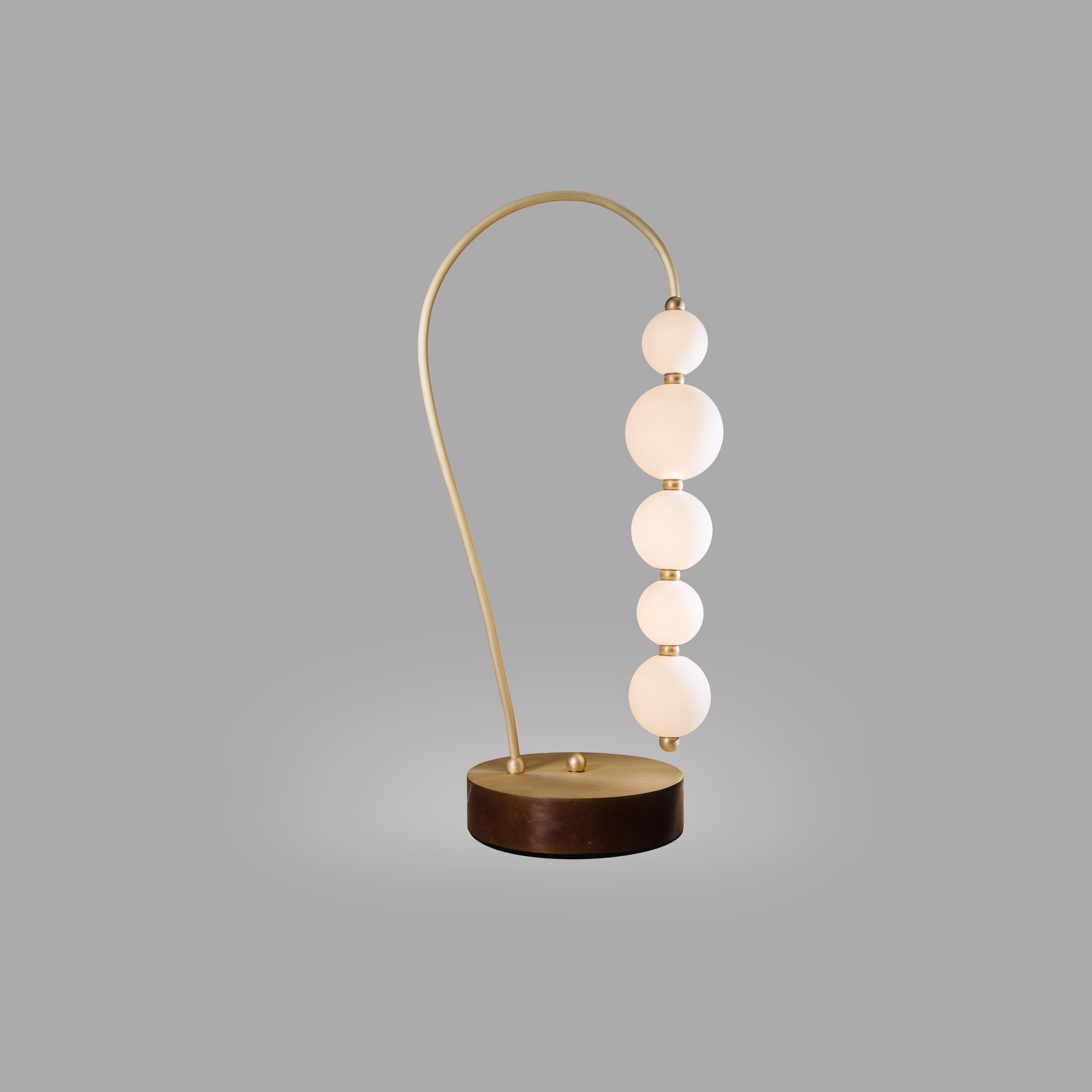 French Pearl XX Table Lamp by Ludovic Clément D’Armont For Sale