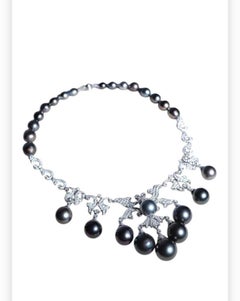 Pearls & Diamonds 18k Gold Necklace