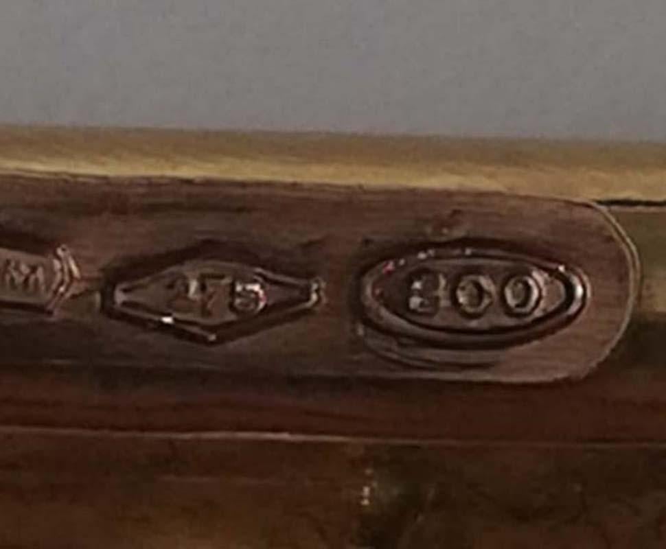 Donna Bracciale Retrò con perle, diamanti, oro rosa e argento. in vendita