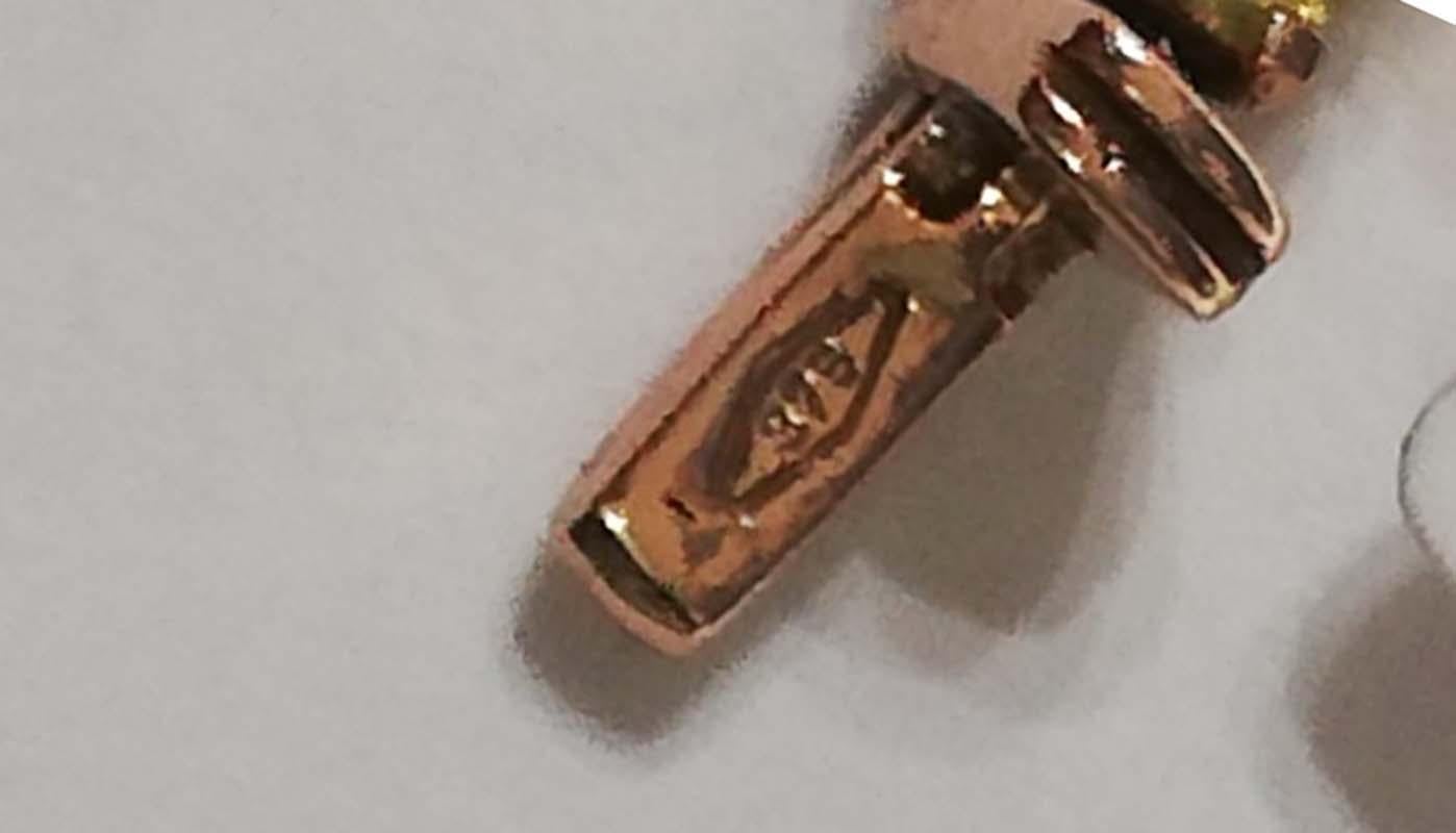 Perlen, Diamanten, Rose Gold Tennis Halskette. im Angebot 1