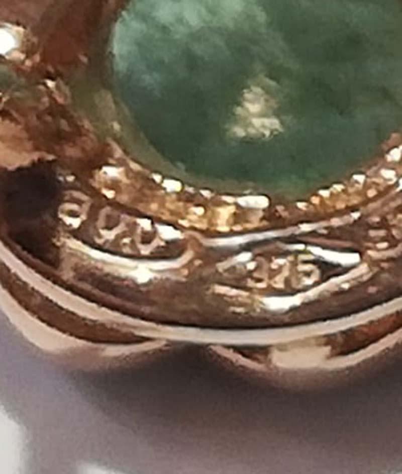 Women's Pearls, Emeralds, Diamonds, Rose Gold and Silver Earrings.