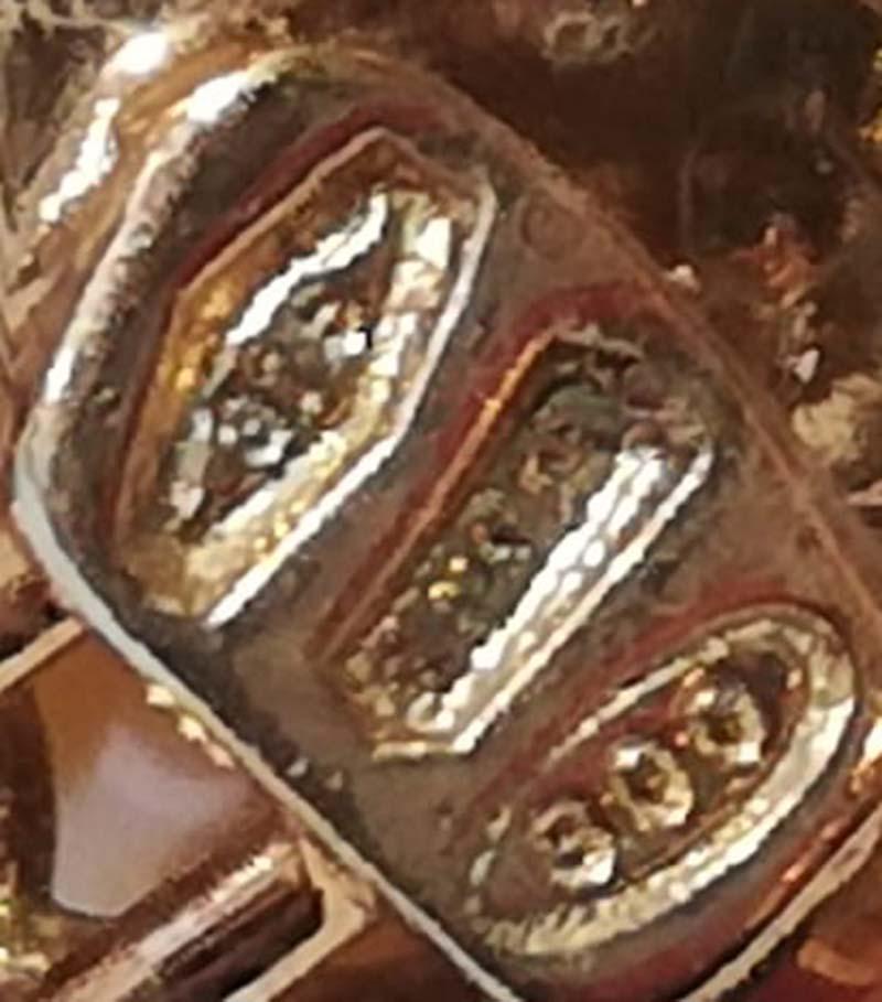 Donna Perle, granati, diamanti, orecchini in oro rosa e argento. in vendita