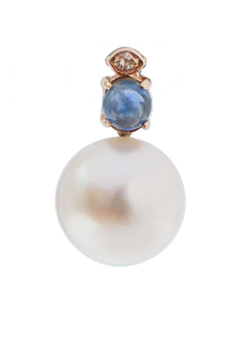 Fantastici orecchini con struttura in oro rosa 14 kt montati con un diamante e uno zaffiro nella parte superiore; sotto, una perla bianca.
Diamanti 0,04 ct
Zaffiri 0,99 ct
Perle 3,40 gr - 11 mm
Peso totale 4.70 gr
RF +IOU

Per qualsiasi
