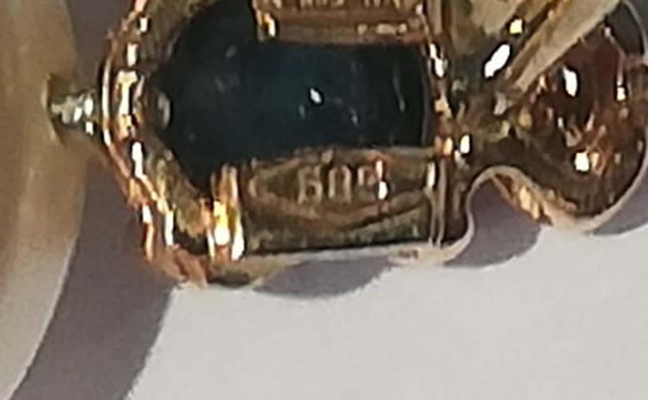 De las mujeres Pendientes de perlas, zafiros, diamantes y oro rosa de 14 quilates. en venta