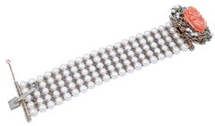 Pearls, Coral, Diamonds, Emeralds, Sapphires, Rubies, Topazs, Bracelet