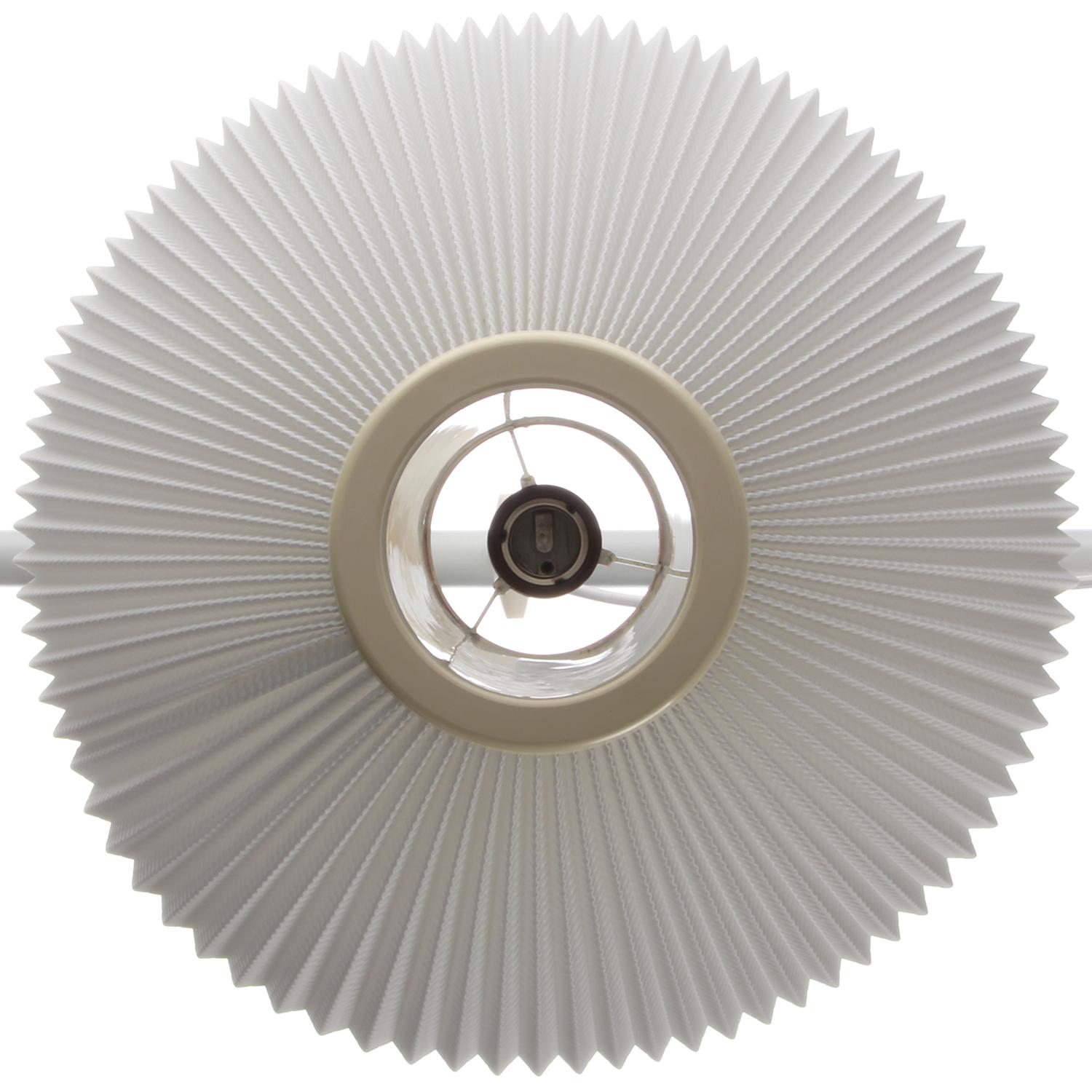 Pearlshade Large White Lamp by Lars Schioler for Danish Hoyrup Light, 1960 1