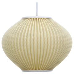 Pearlshade White Lamp by Lars Schioler for Danish Hoyrup Light in 1960