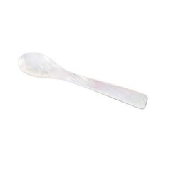Pearly White Capiz Caviar Spoons - Set of 6