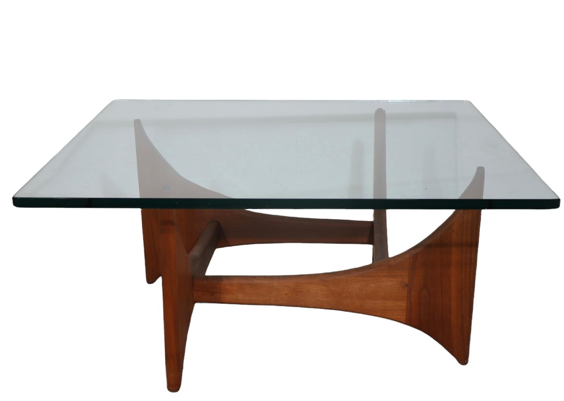 Glass Pearsall Coffee Table