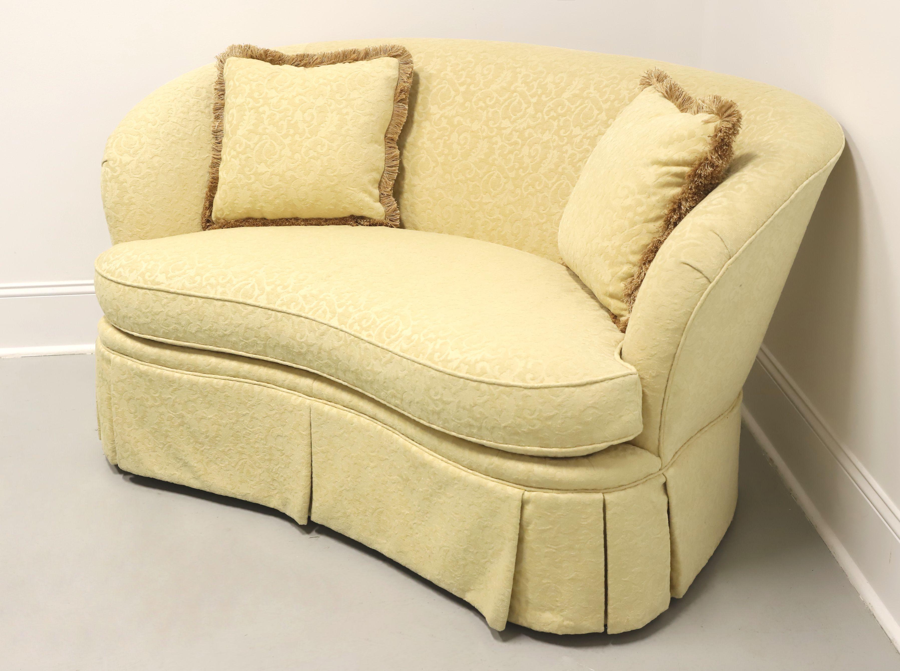 American PEARSON Contemporary Brocade Upholstered Loveseat - B For Sale