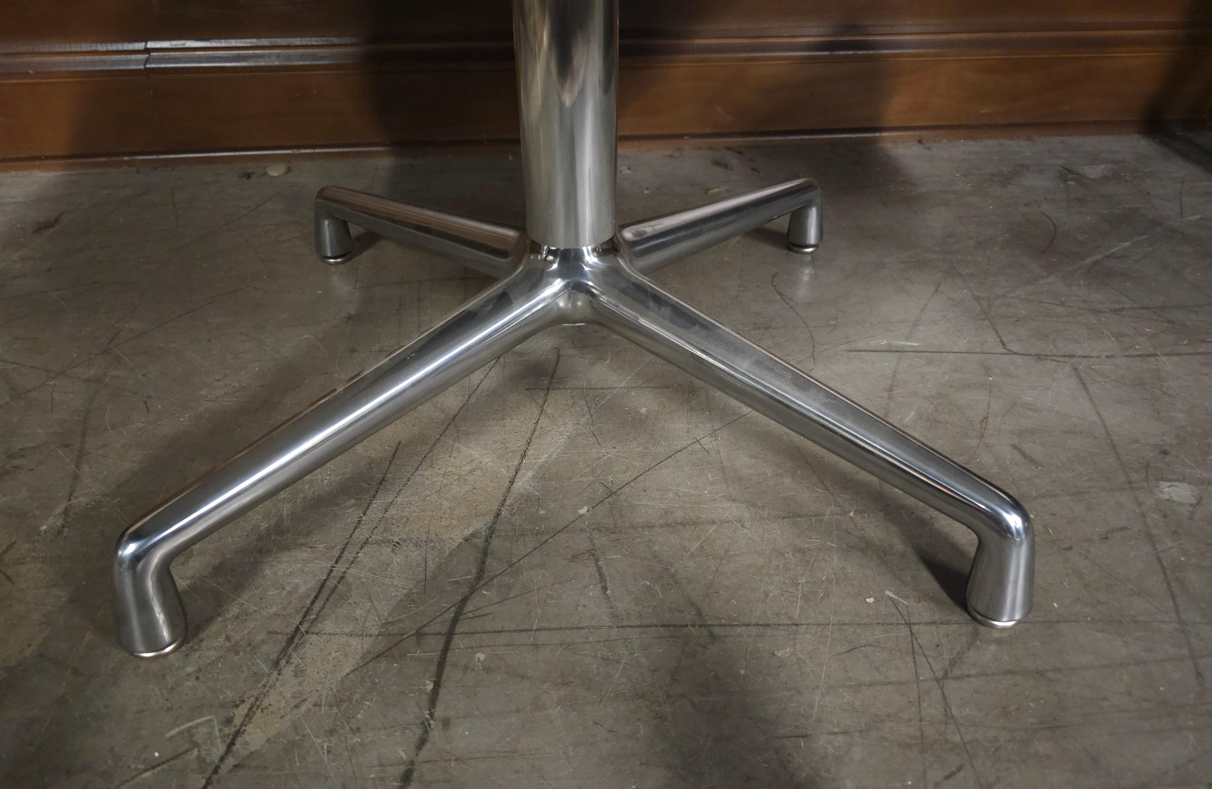 Pearson Lloyd for Coalesce Modernist Frosted Glass Top and Steel Coffee Table For Sale 1
