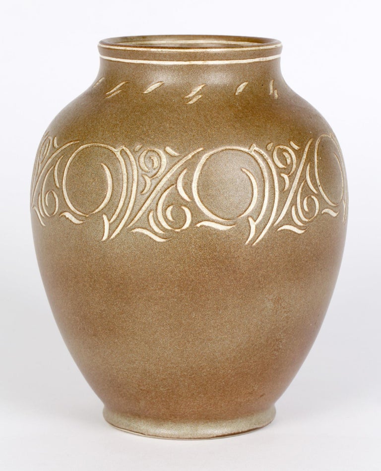 Pearsons of Chesterfield Mid-Century Incised Stoneware Art Vase For Sale at  1stDibs | pearsons of chesterfield pottery, pearson of chesterfield pottery  value, pearson's of chesterfield