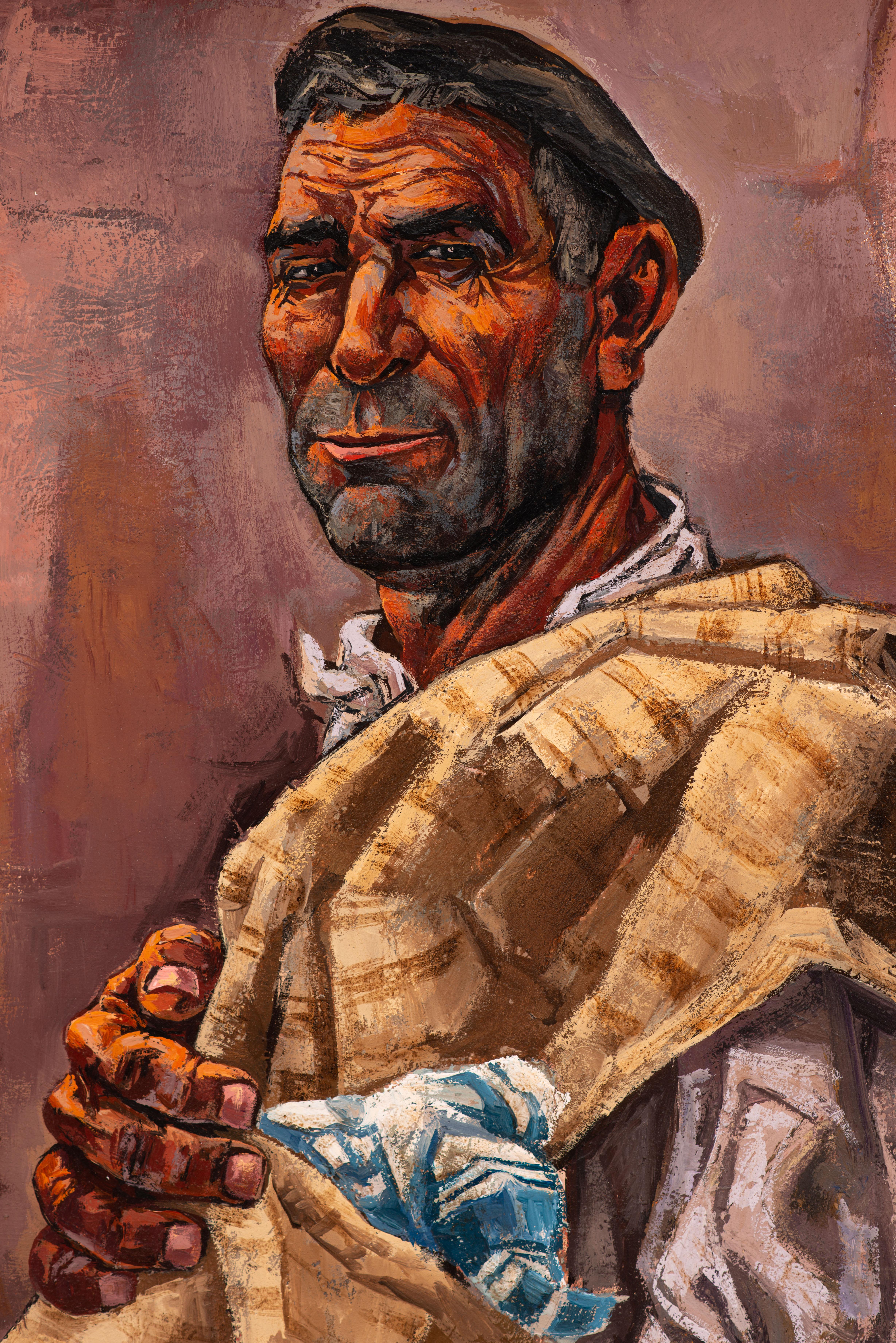 Other Peasant. Oil on canvas. VELA ZANETTI, José. 1972. For Sale