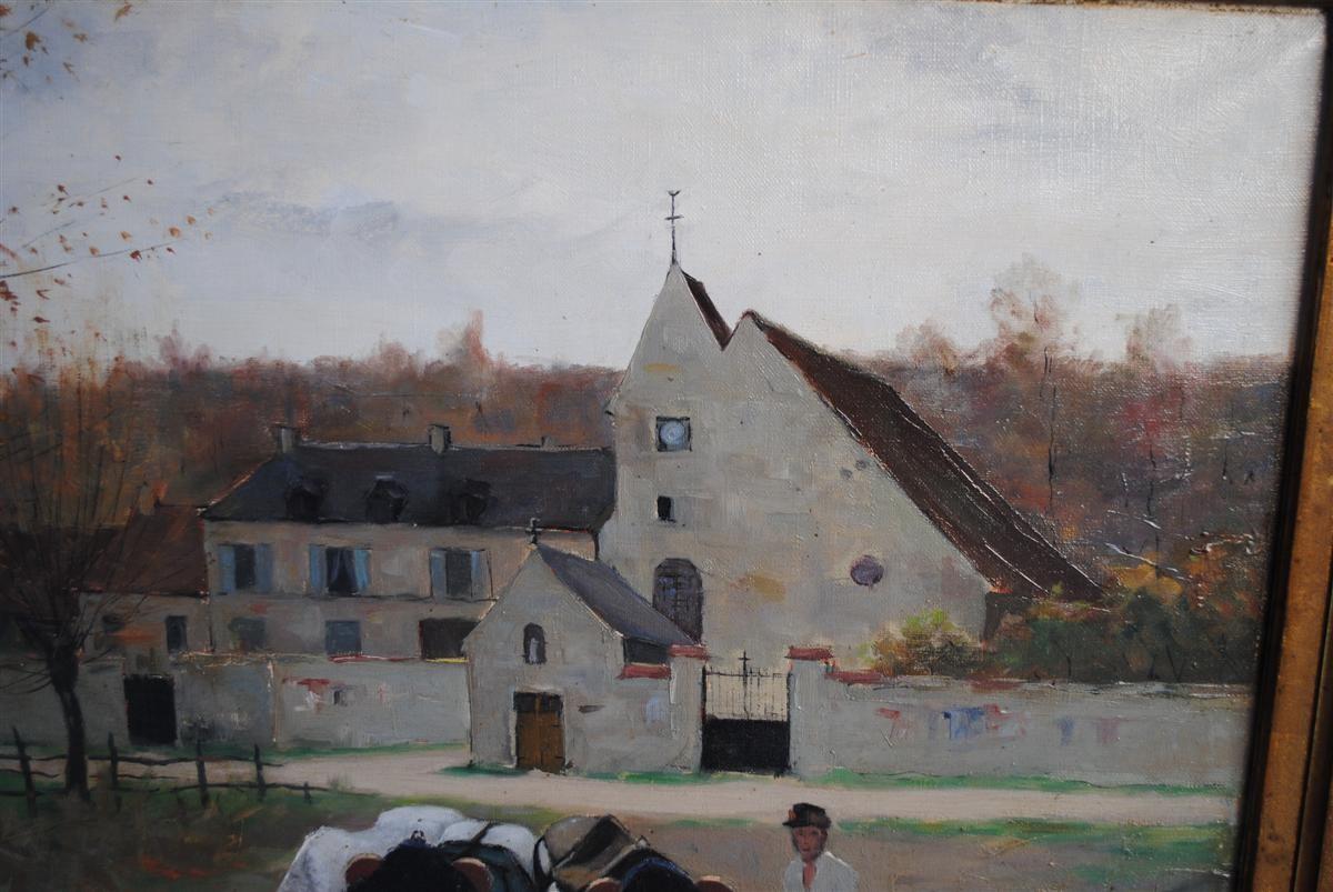 Huile sur toile 