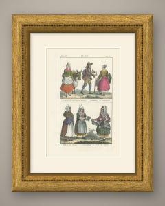 Peasants of Paris and Limoges with Women of Olona and Fete de Buch, 1842