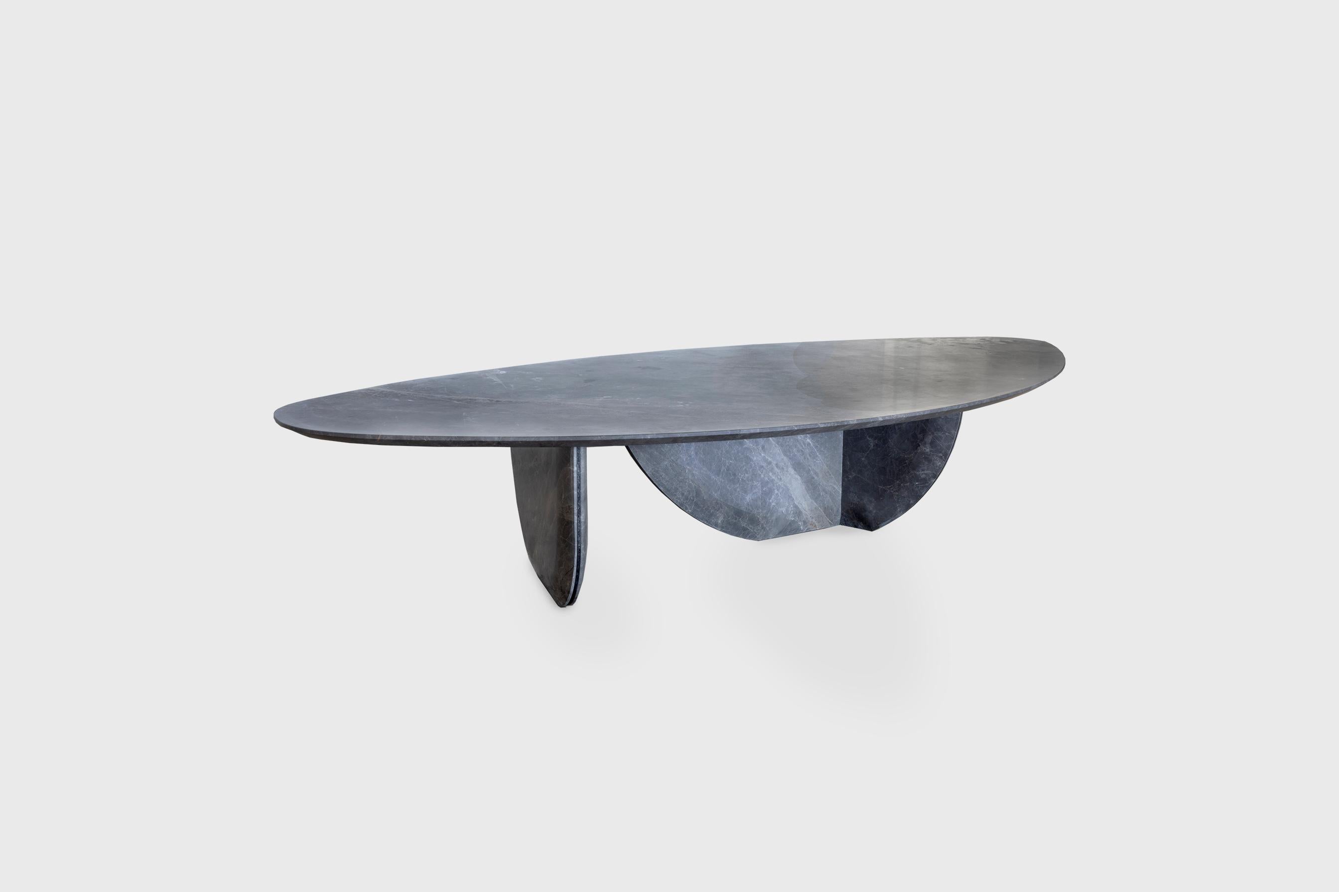 Post-Modern Pebble Coffee Table by Atra Design For Sale