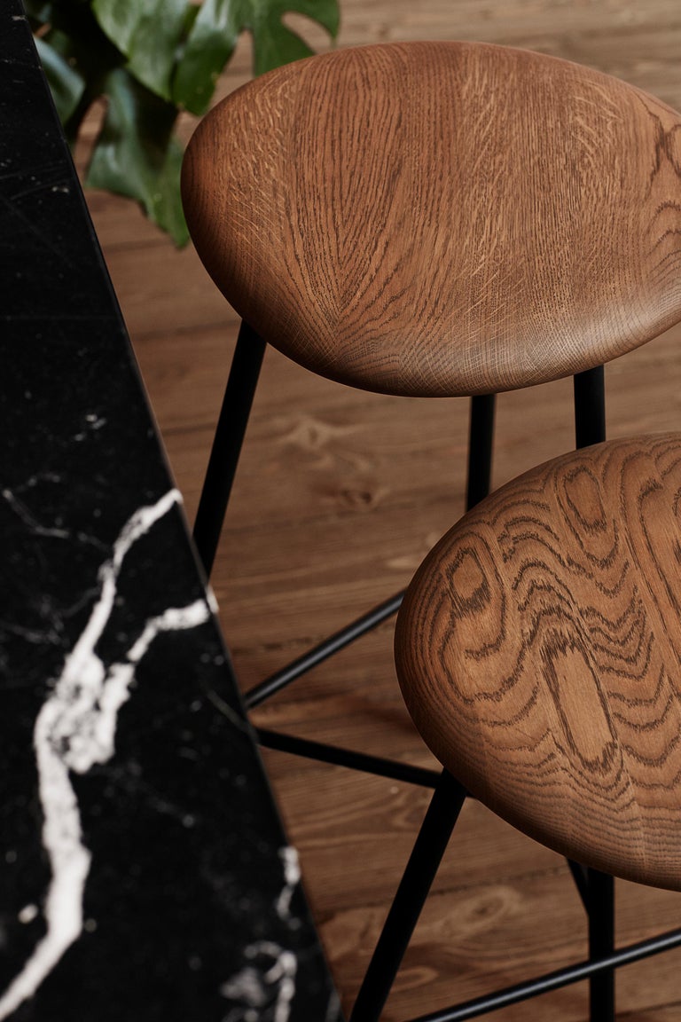 Customizable Pebble Counter Stool, by Welling / Ludvik from Warm Nordic For Sale at 1stDibs