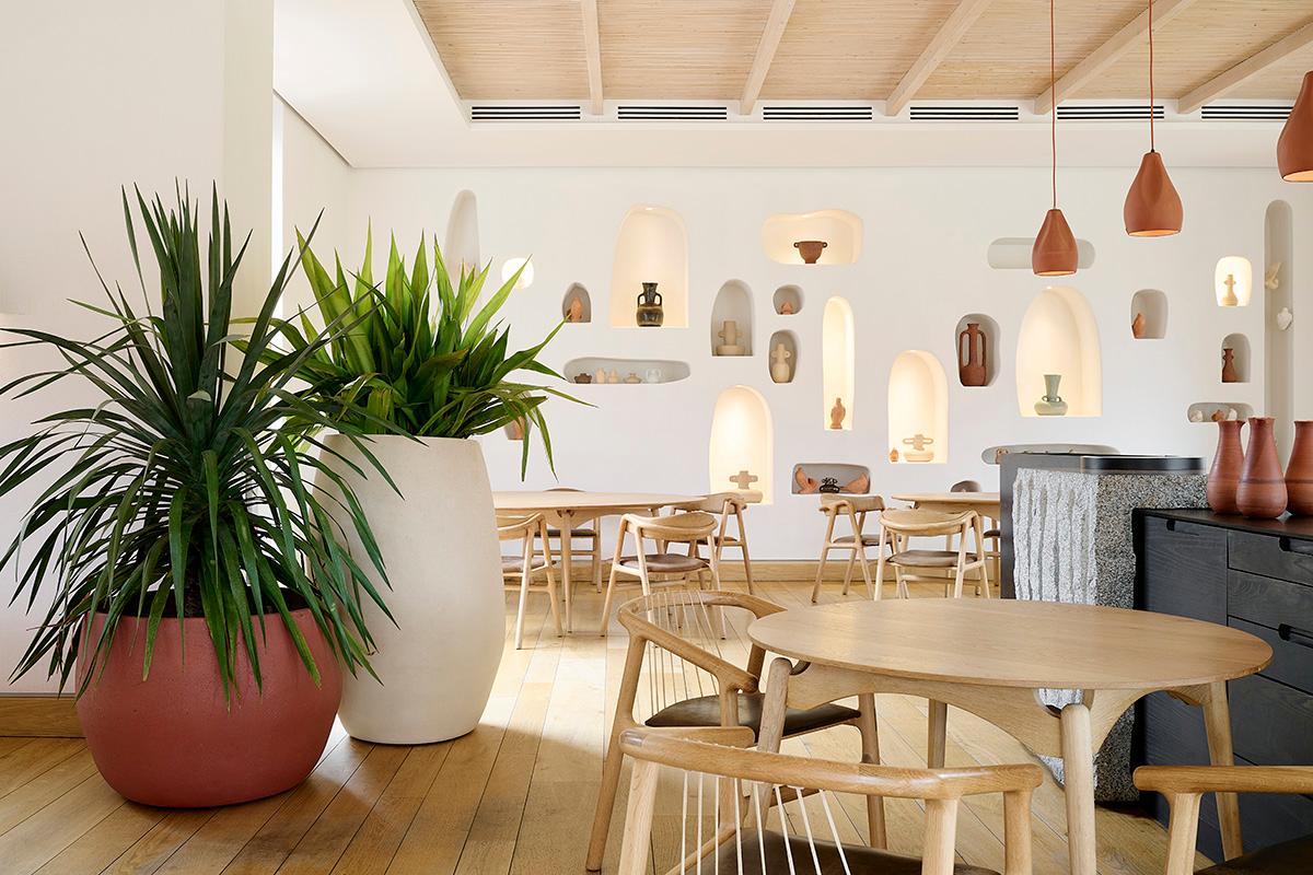 Jardinière de grès moyen Pebble par Indigenus en vente 4