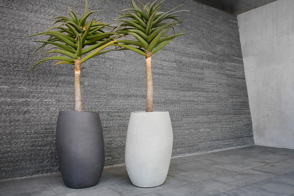Jardinera Mediana de Terracota Guijarro by Indigenus Otro en venta