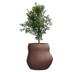 Fioriera Pebble Midi Brown di Indigenus