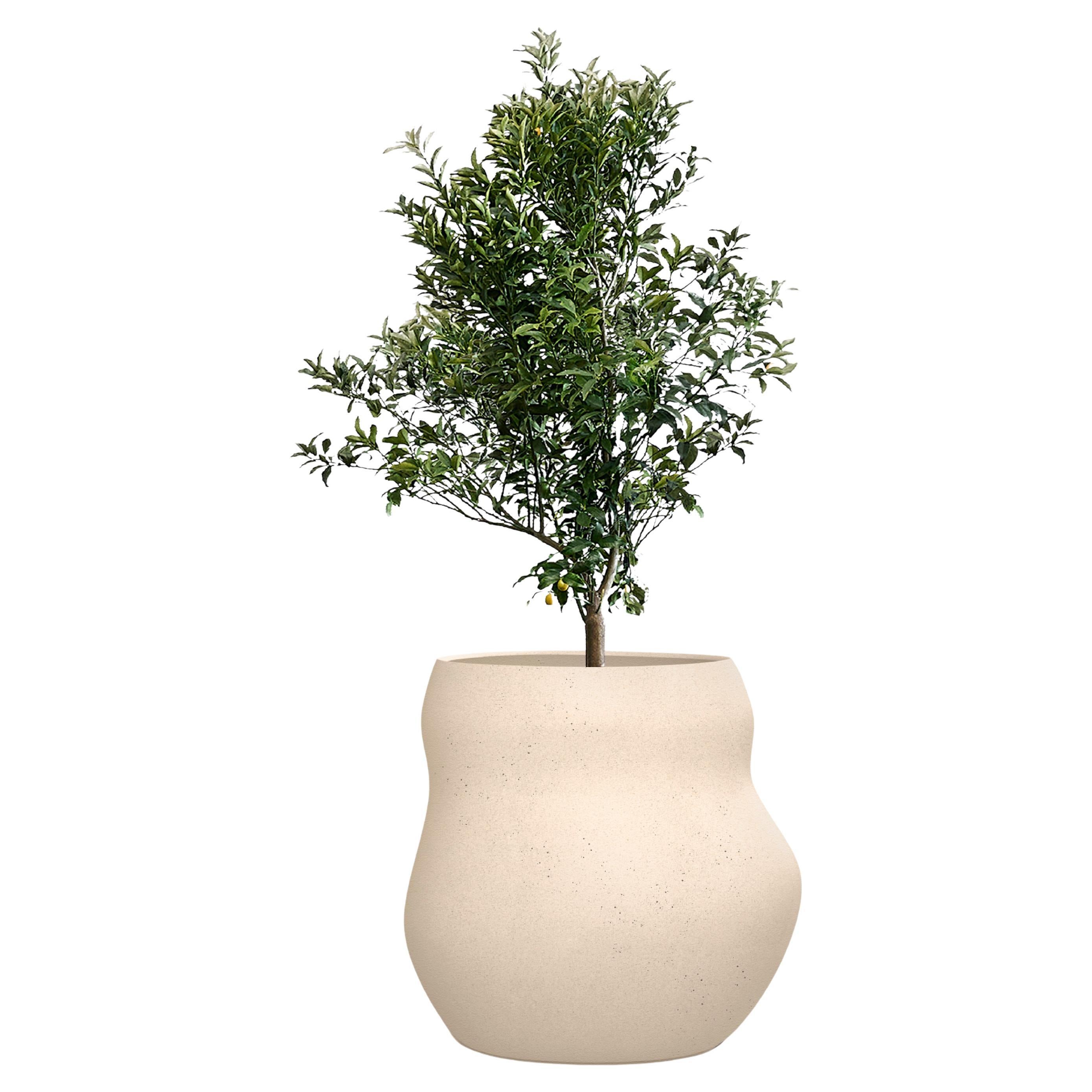 Fioriera Pebble Midi Sandstone di Indigenus
