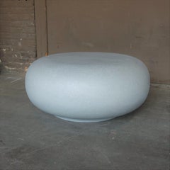 Pebble Round Table in Resin, Stone Aggregate & Fiberglass by Zachary A. Design
