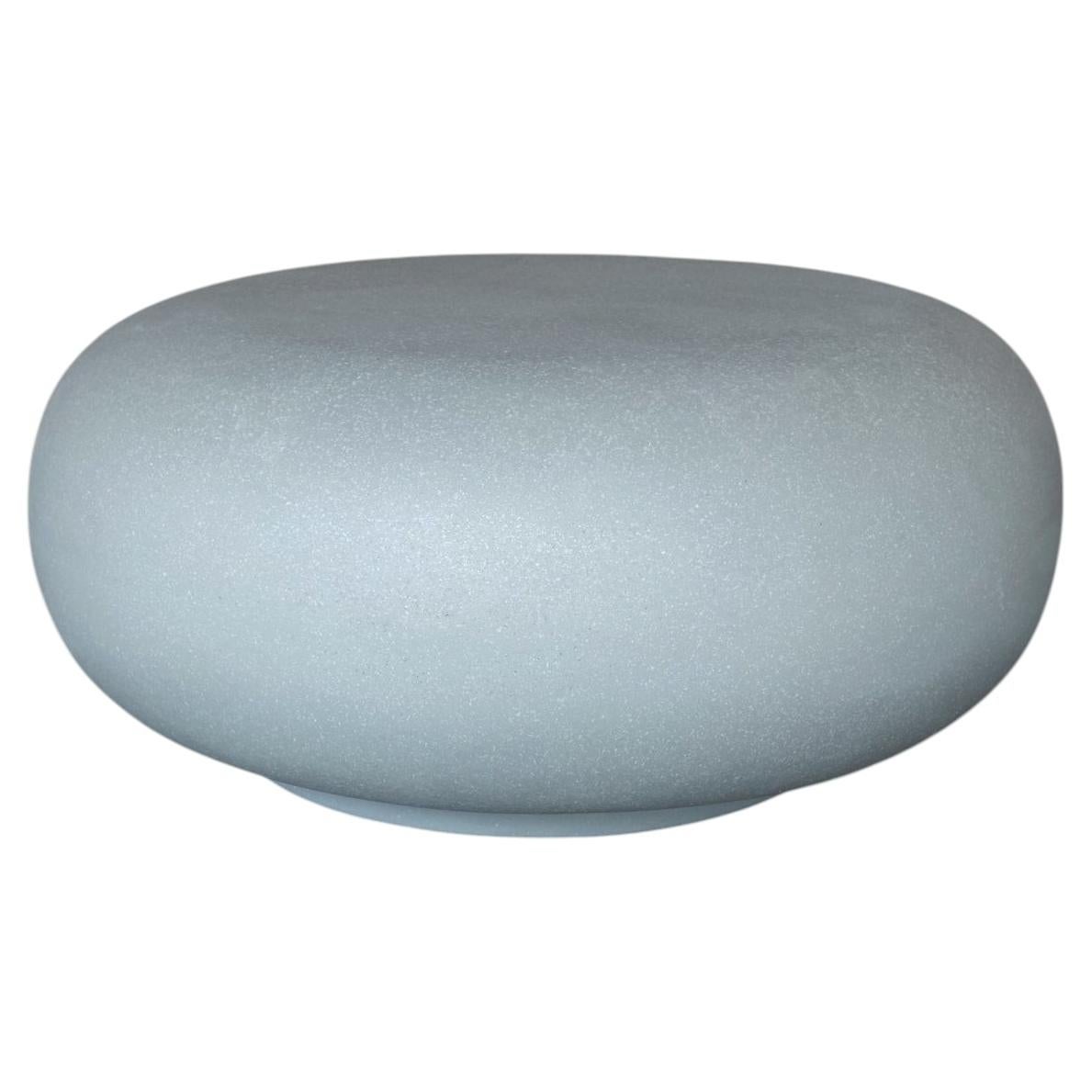 Pebble Round Table in Resin, Stone Aggregate & Fiberglass by Zachary A. Design For Sale