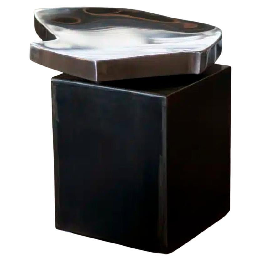 Pebble Side Table by Pol Quadens For Sale