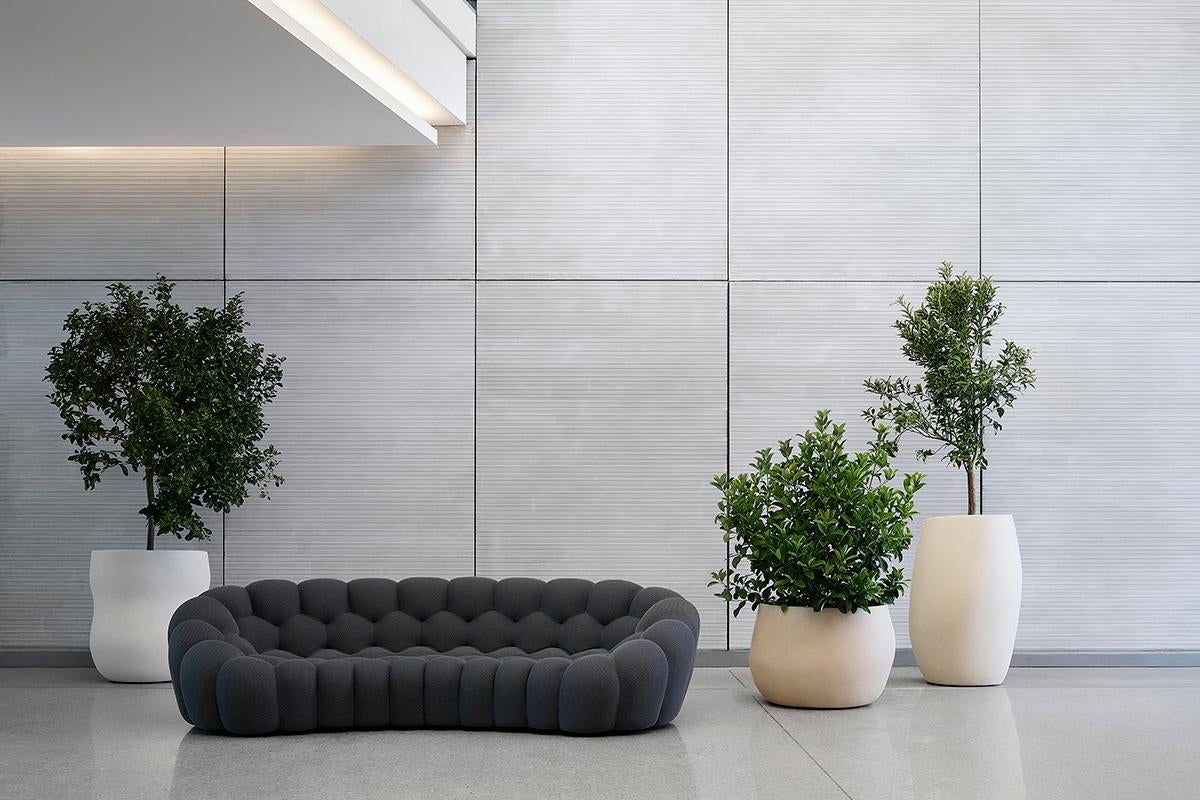 Petite jardinière blanche Pebble par Indigenus en vente 12