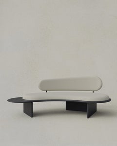 Pebble Sofa, Black Oak