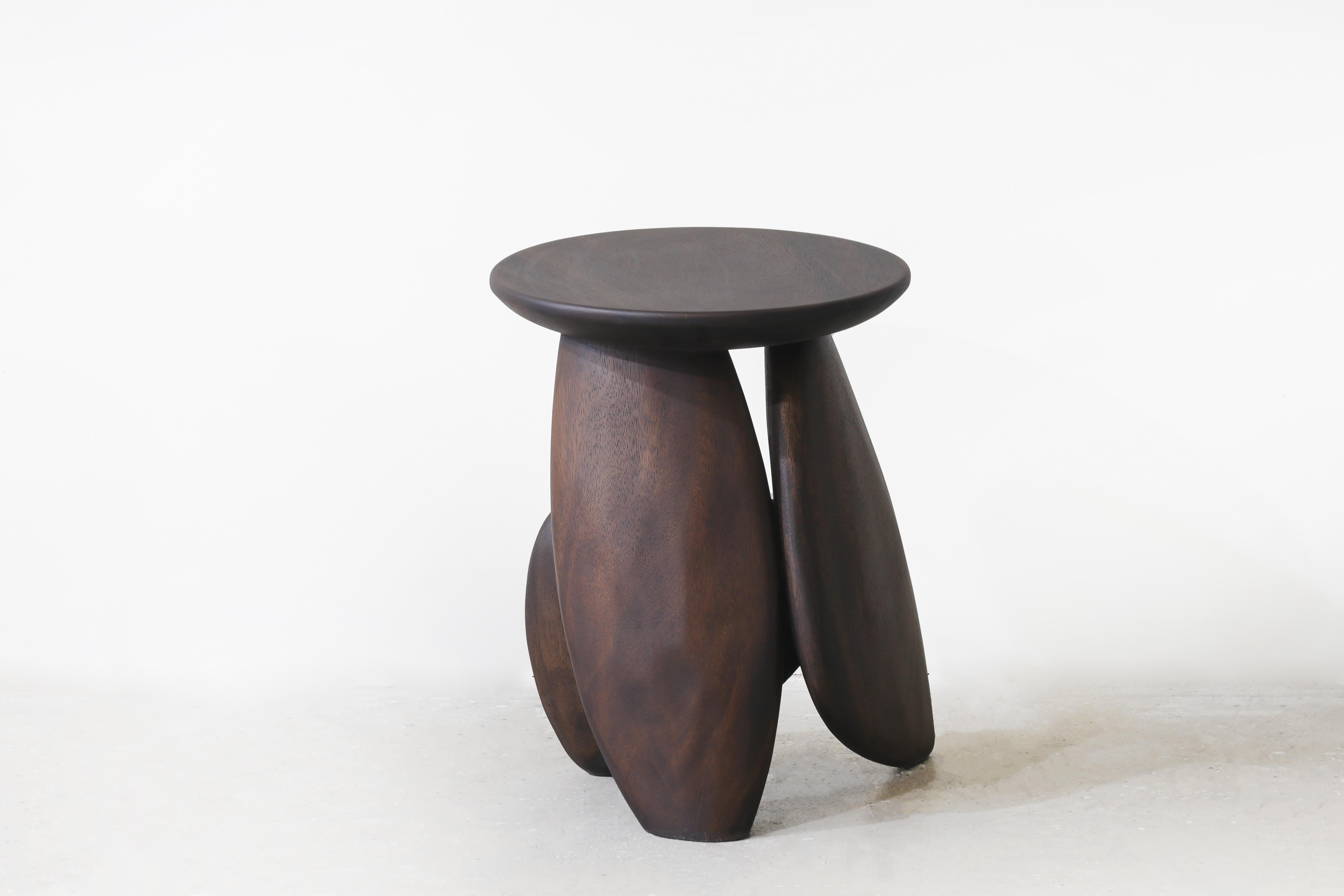 dark pebble stool