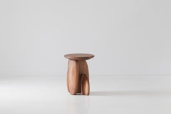 Pebble Stool Type 02, Natural Monkey Pod Wood