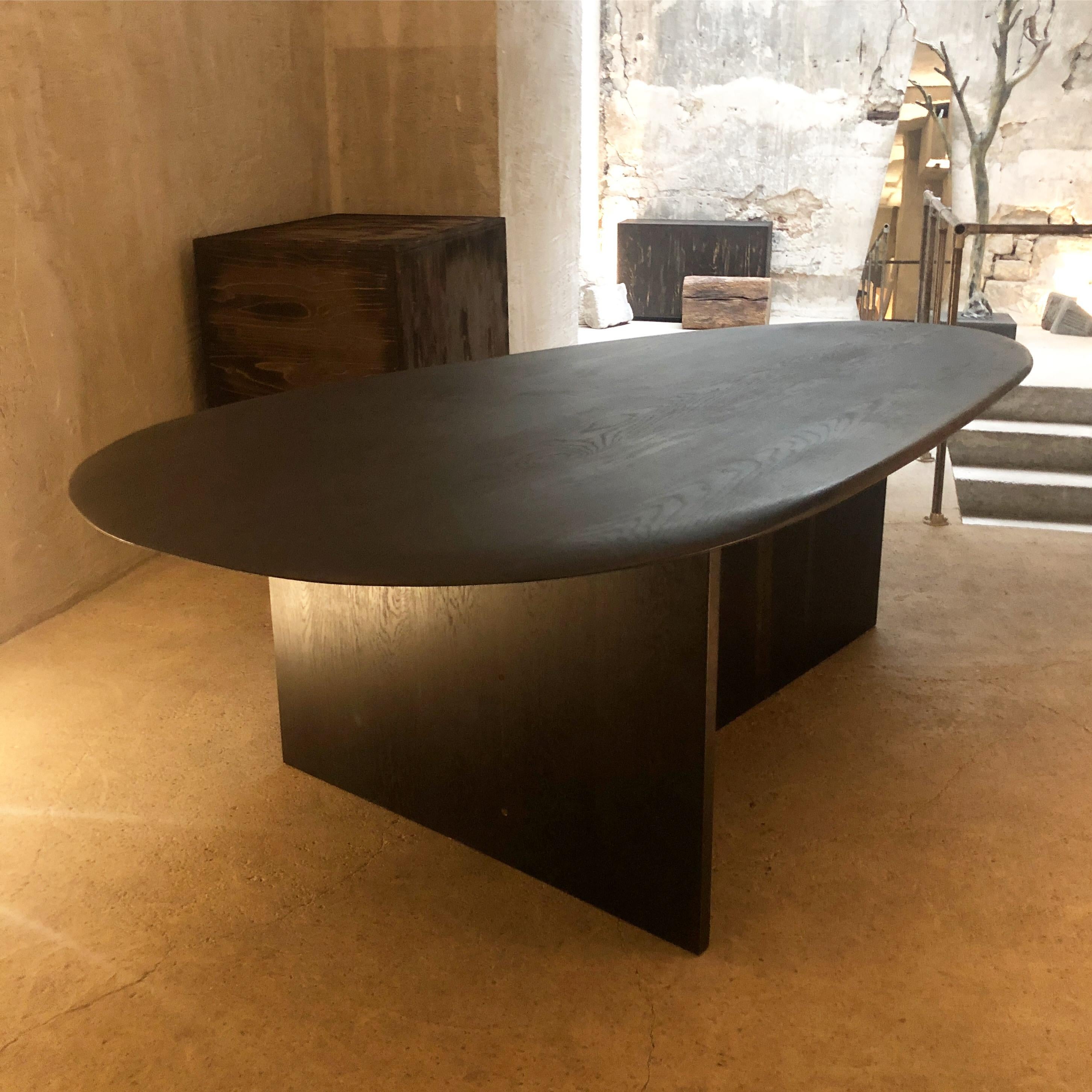 Modern Pebble Table by Fred Rigby Studio For Sale