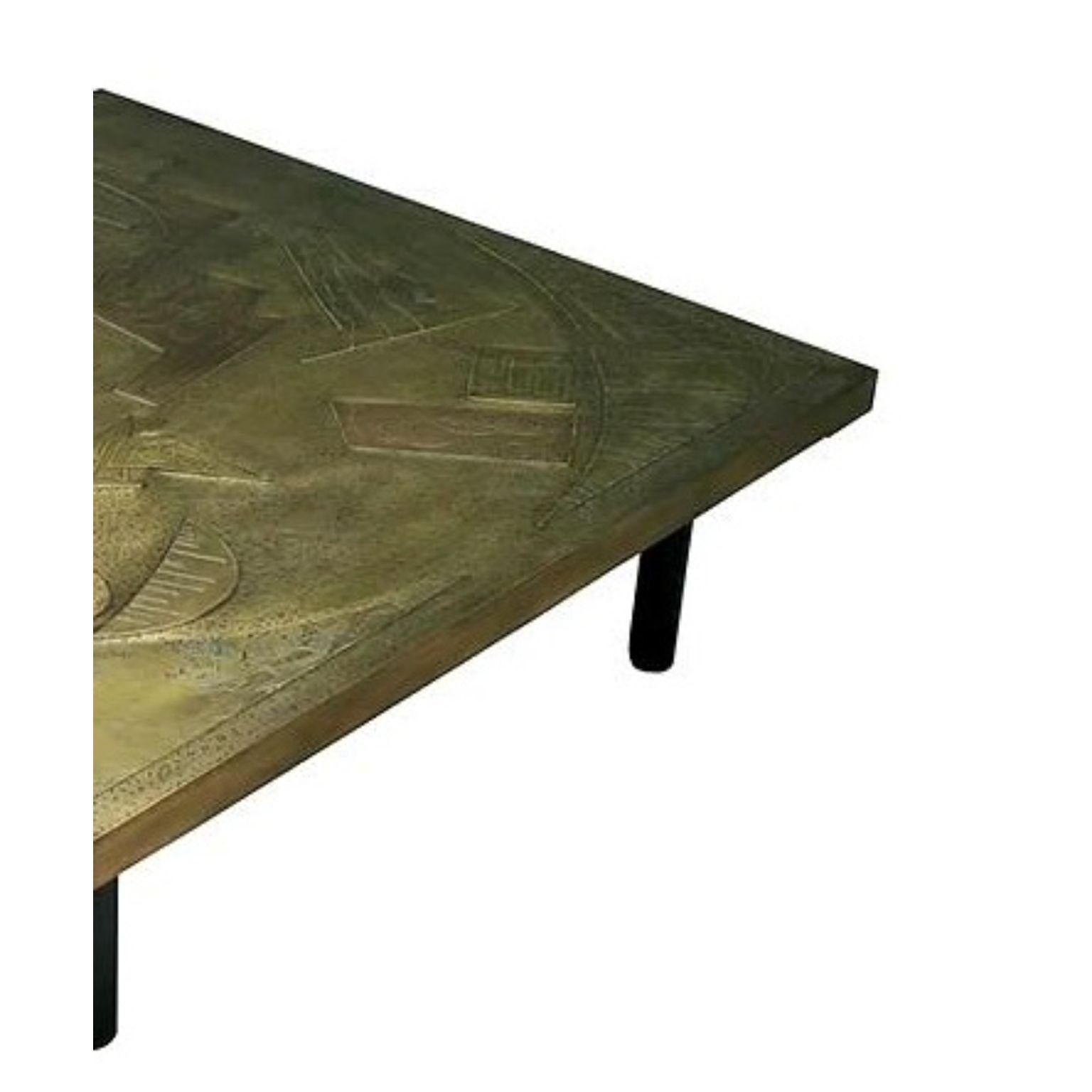 Pebbles Mosaic 1 Stone And Brass Coffee Table by Brutalist Be
One Of A Kind
Dimensions: D 100 x W 100 x H 31 cm.
Materials: Brass and agate stone.

Also available in copper and in matte, glossy or black-patinated finishes. Please contact us. 
