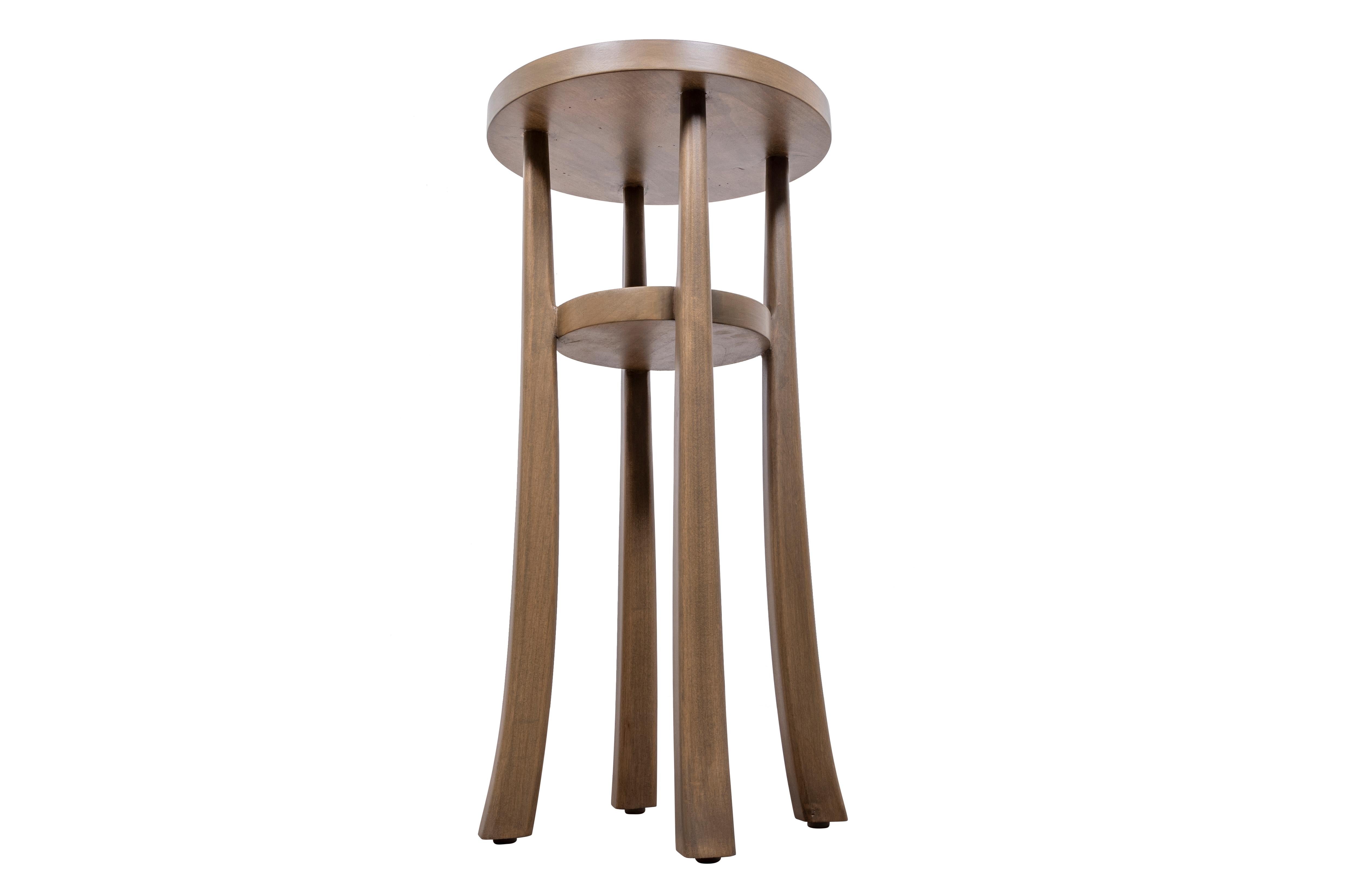 Hand-Crafted Peck Side Table For Sale