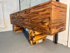 Pecky Dresser, Designed and Handcrafted by Rafael Calvo using Pecky Cypress Wood