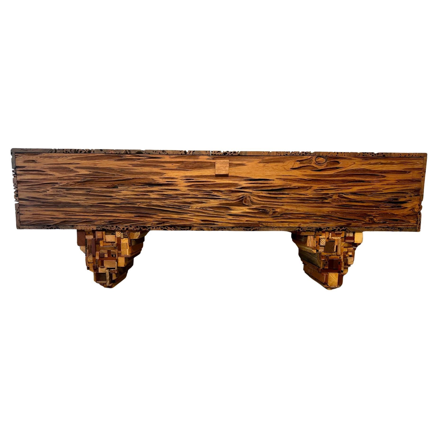 Pecky Dresser, Designed and Handcrafted by Rafael Calvo using Pecky Cypress Wood