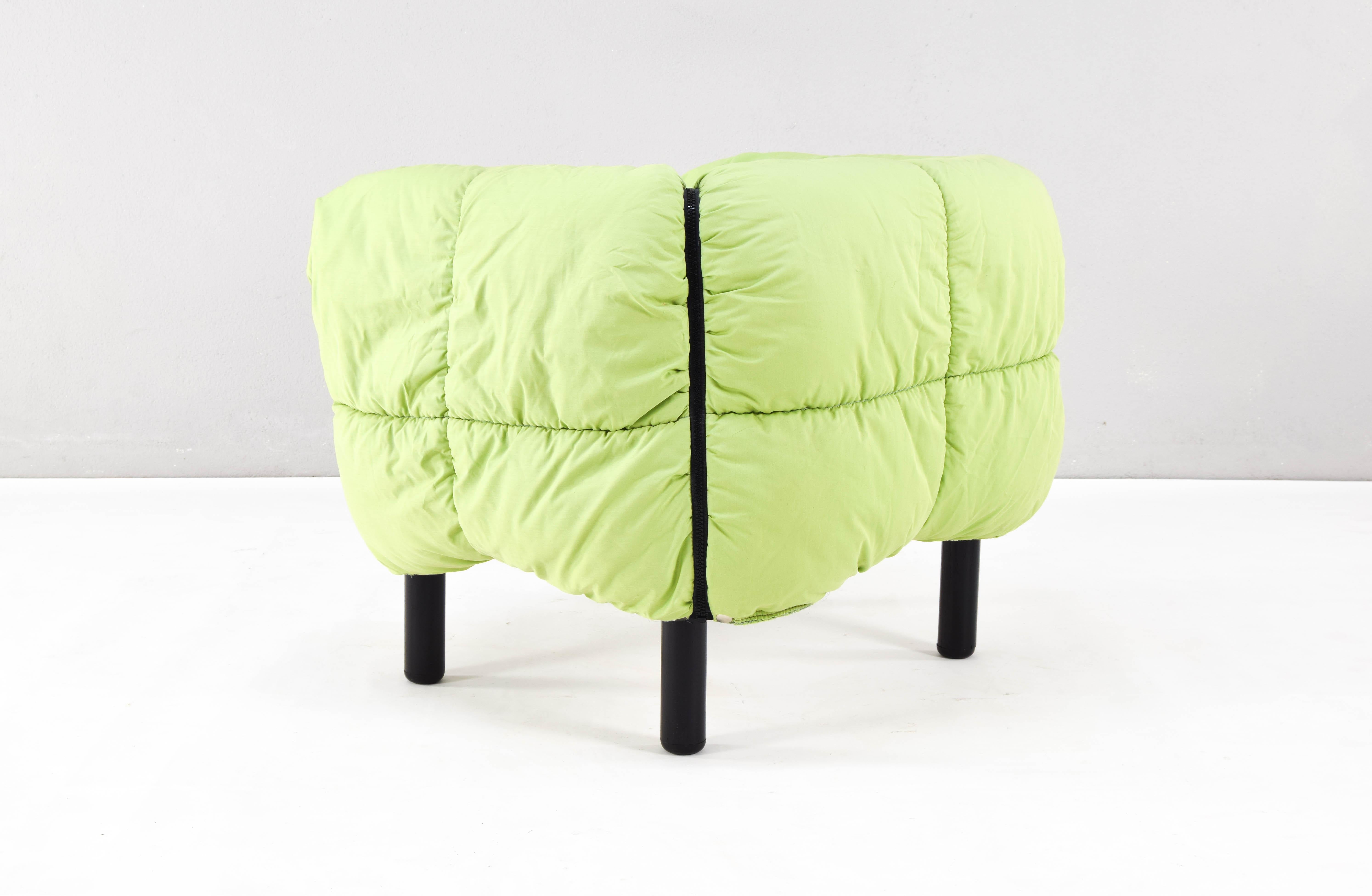 Beech Pecorelle Strips Mid-Century Modern Chair by Cini Boeri to Arflex