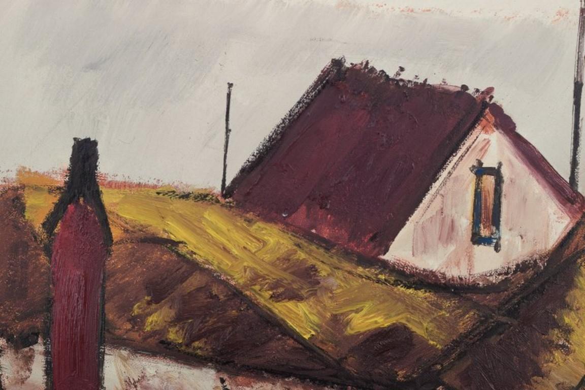 Danish Peder Brøndum Sørensen. Oil on canvas. 