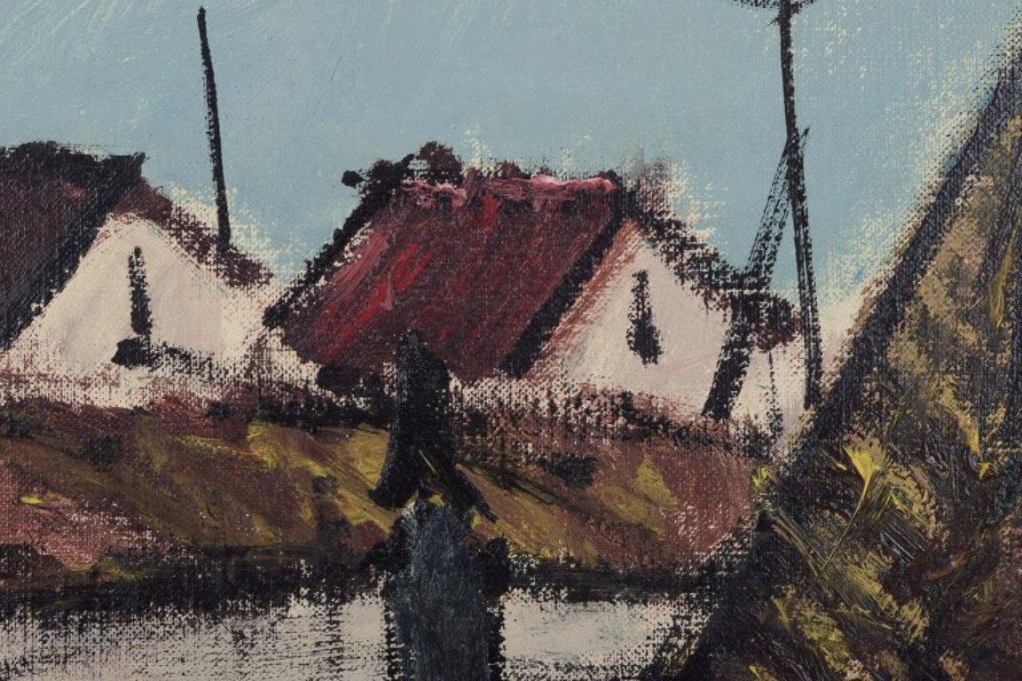 Danish Peder Brøndum Sørensen. Oil on canvas. 