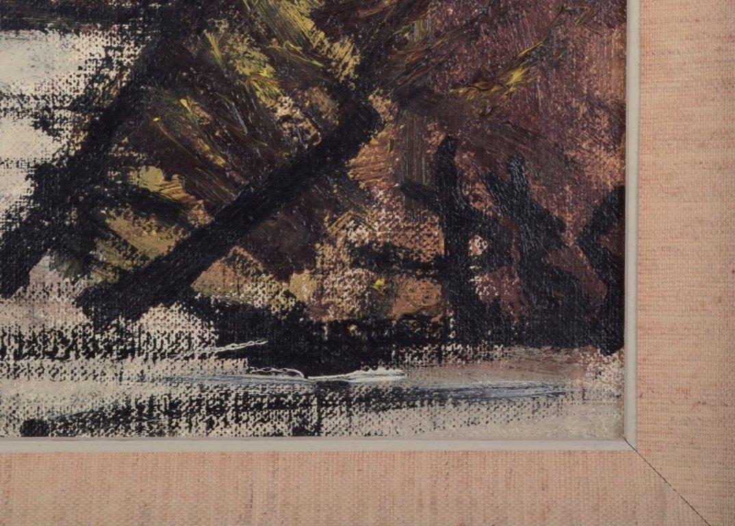 Peder Brøndum Sørensen. Oil on canvas. 