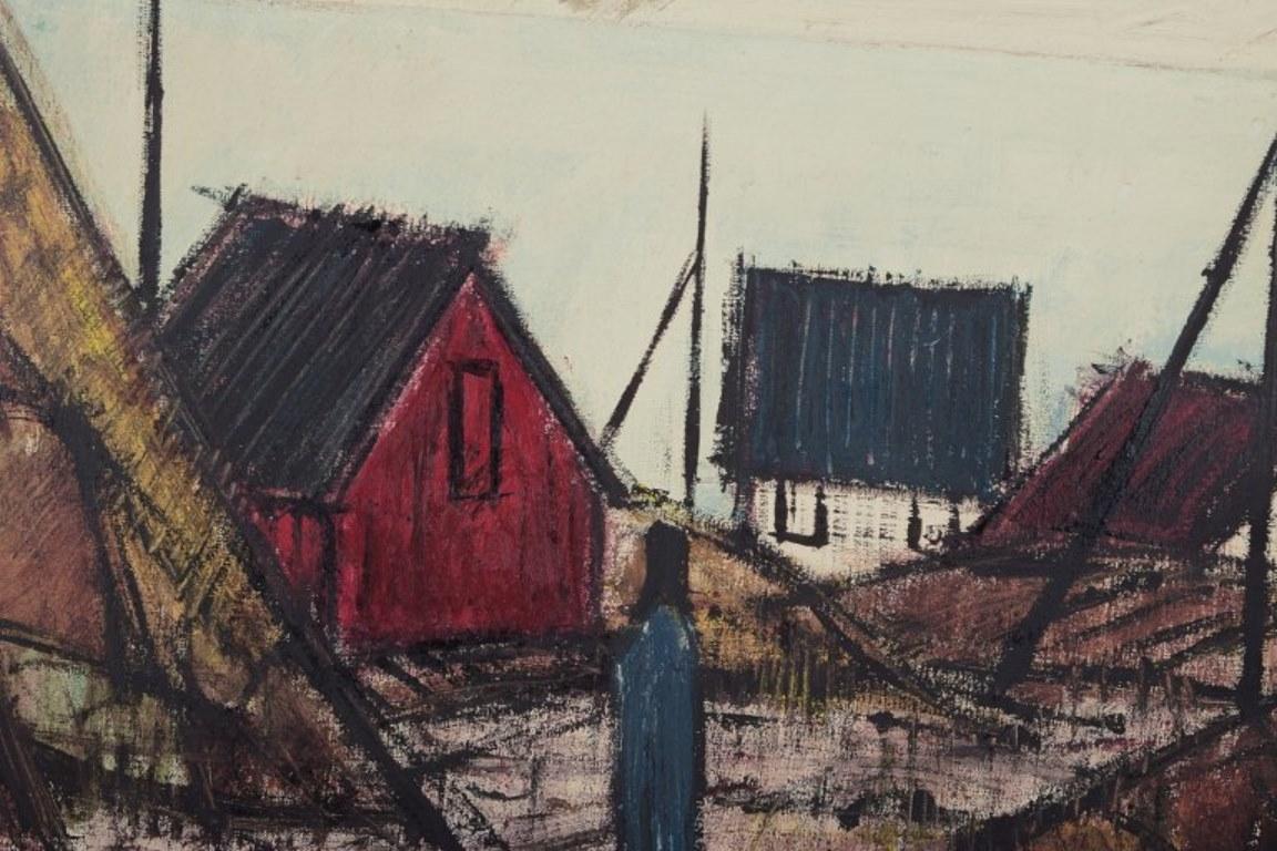 Danish Peder Brøndum Sørensen. Oil on canvas. 