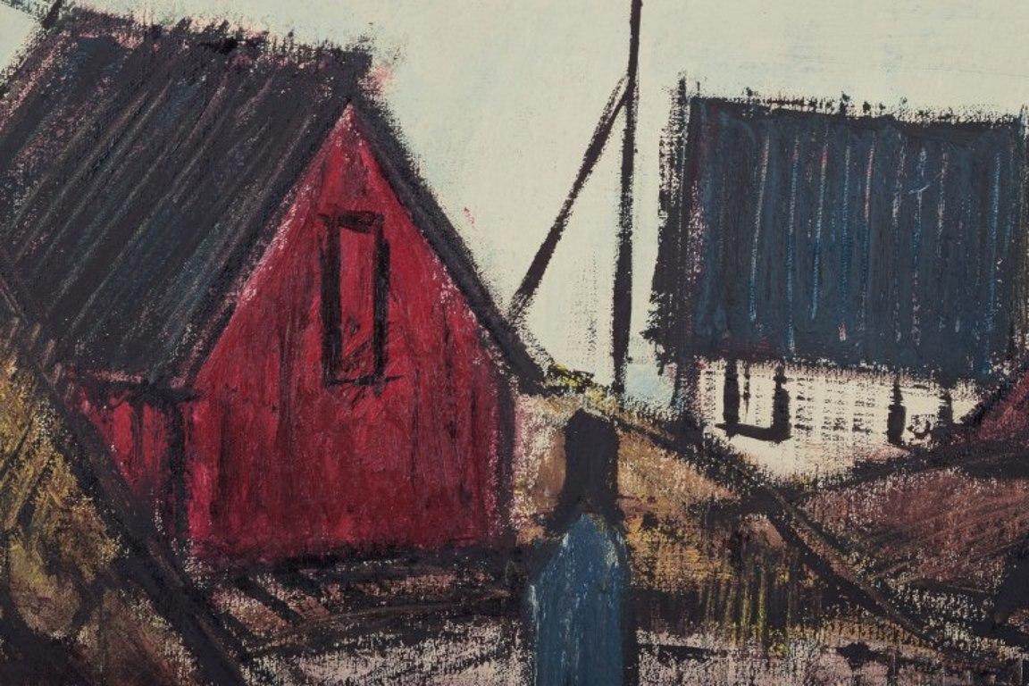 Peder Brøndum Sørensen. Oil on canvas. 